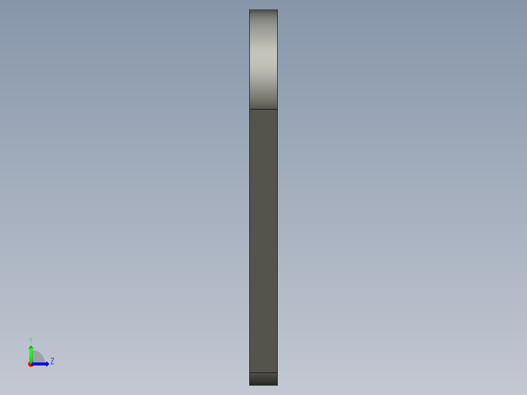 基恩士LV-H100bracket2_kc图纸模型左视图