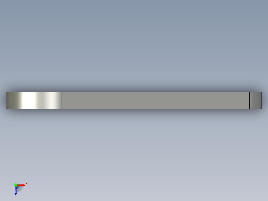 基恩士LV-H100bracket2_kc图纸模型俯视图