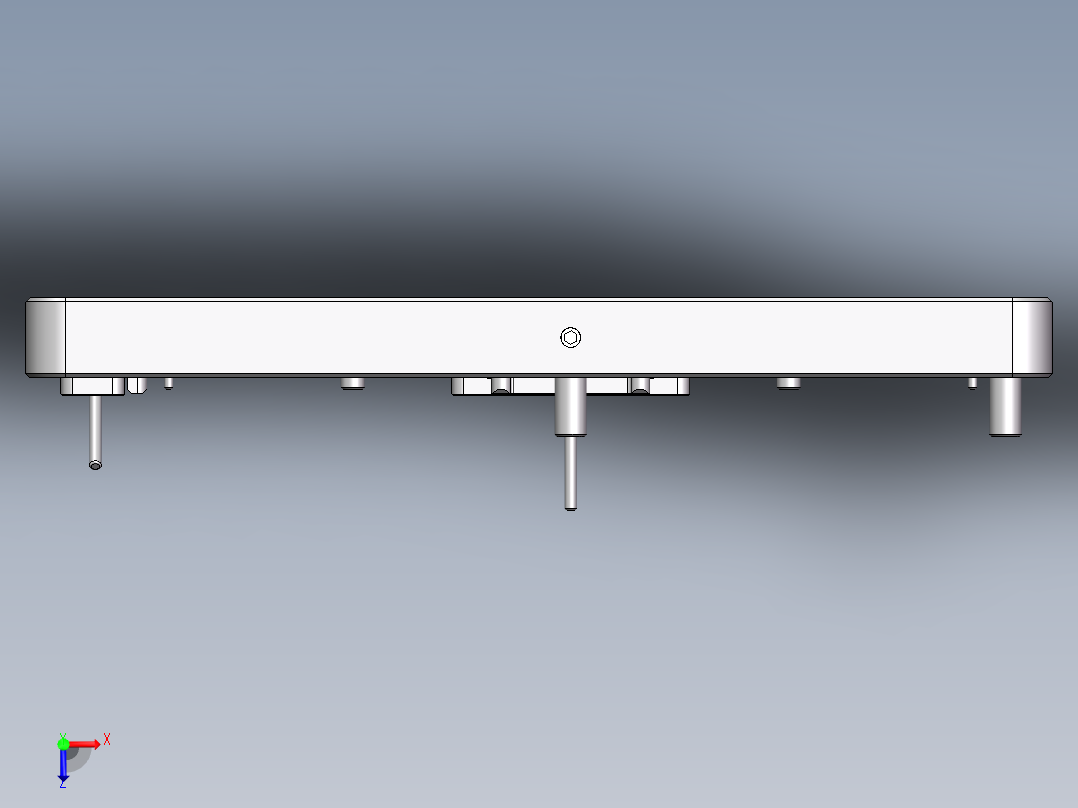 Q08-0WM 镭雕治具俯视图