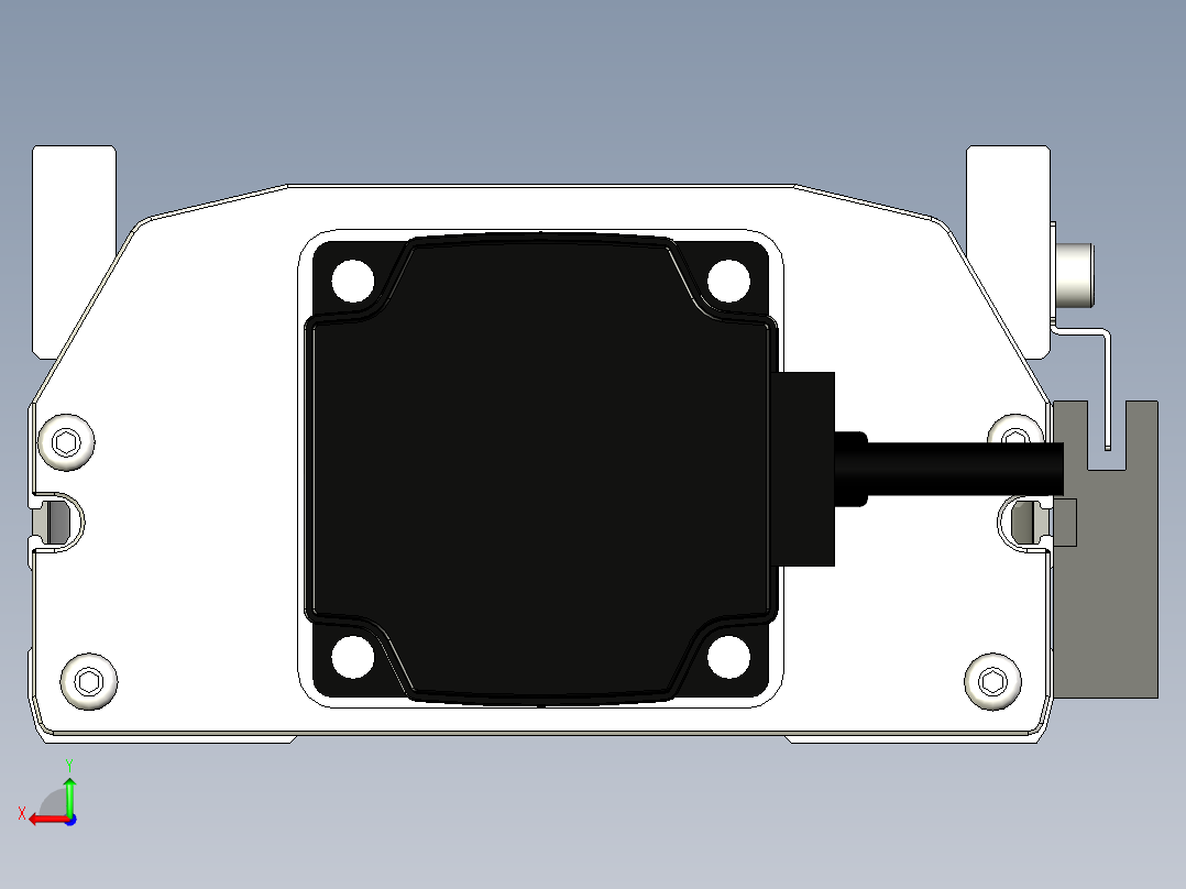 Toyo东佑达直线模组-ETH13-500-BC-200W+煞車后视图