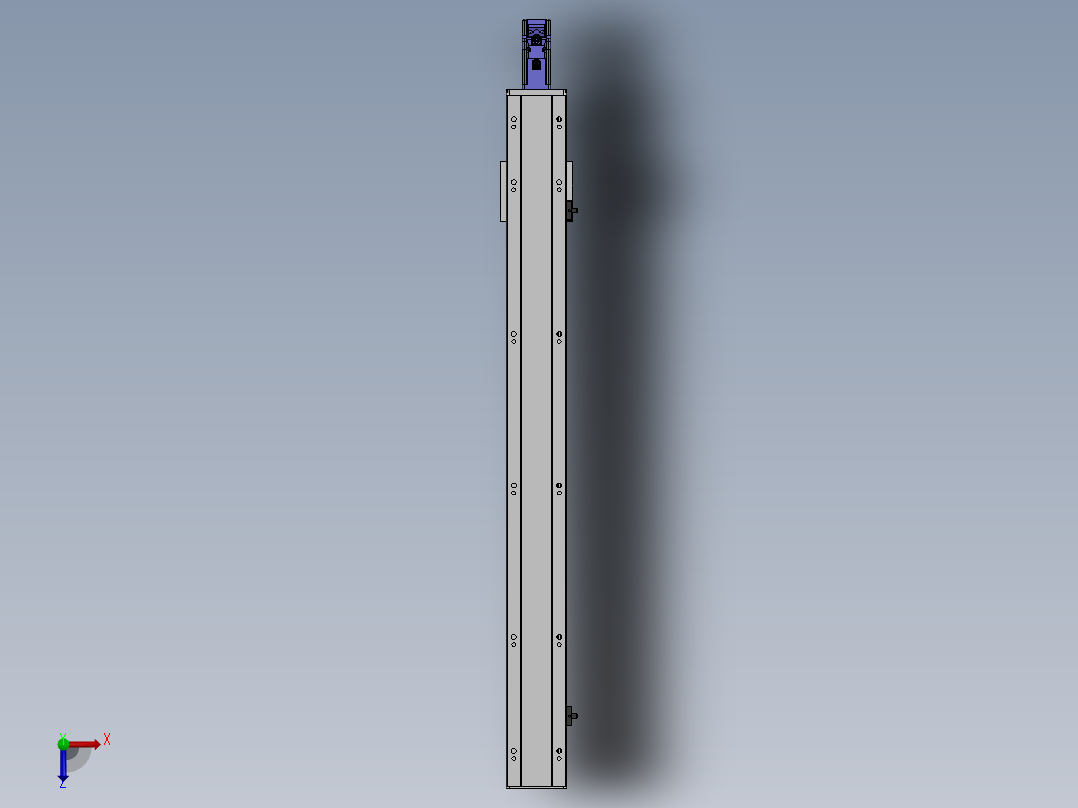 精密模组MY80S-T10-700L-P10B-BC-C4俯视图