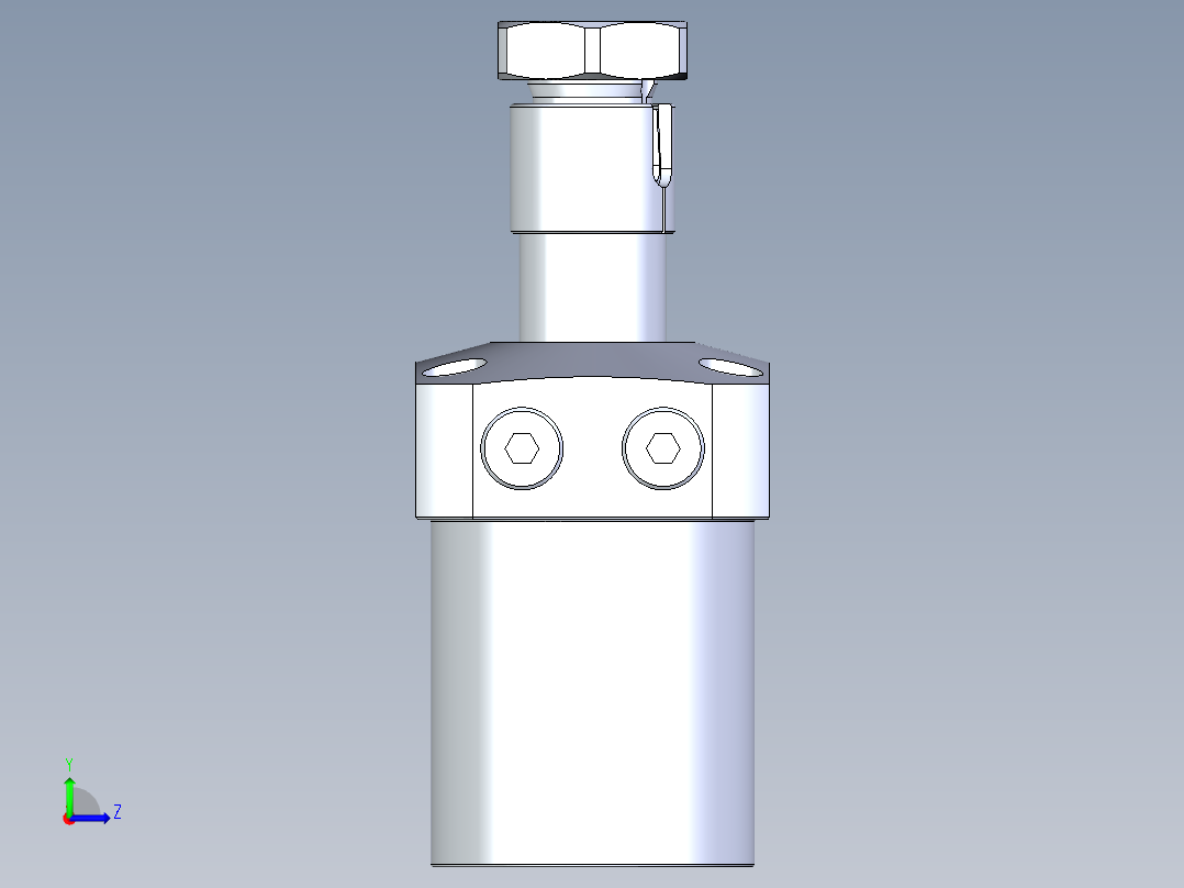 KOSMEKLHA0550-CR-Y60多系列多零件图纸模型左视图