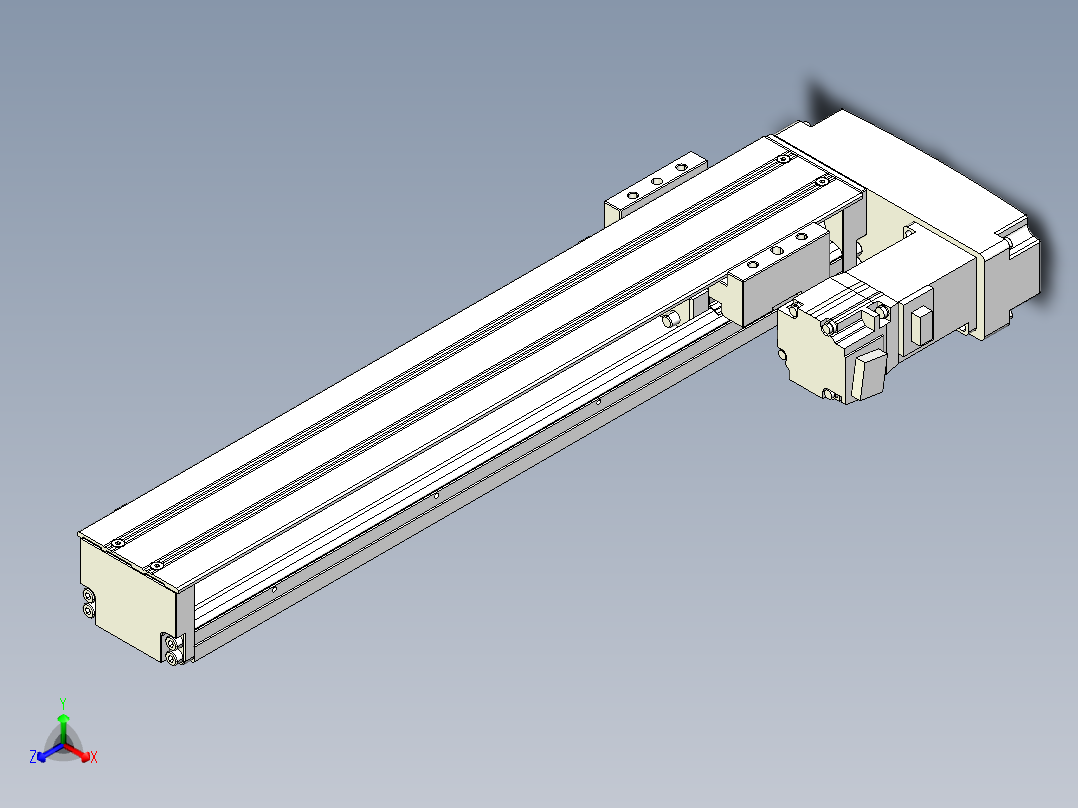 钢基模组-TPA-KNR-6005C-400A1-MR-H1S1正等轴测图