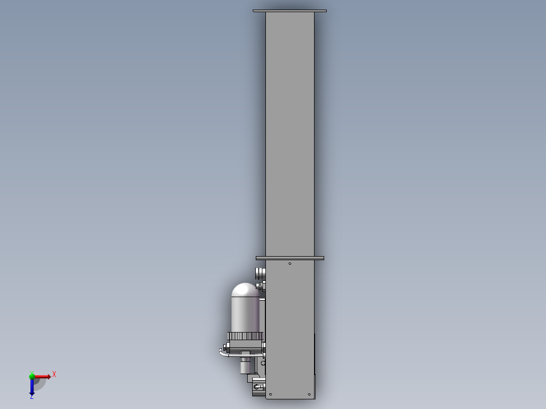 TBi清枪器俯视图