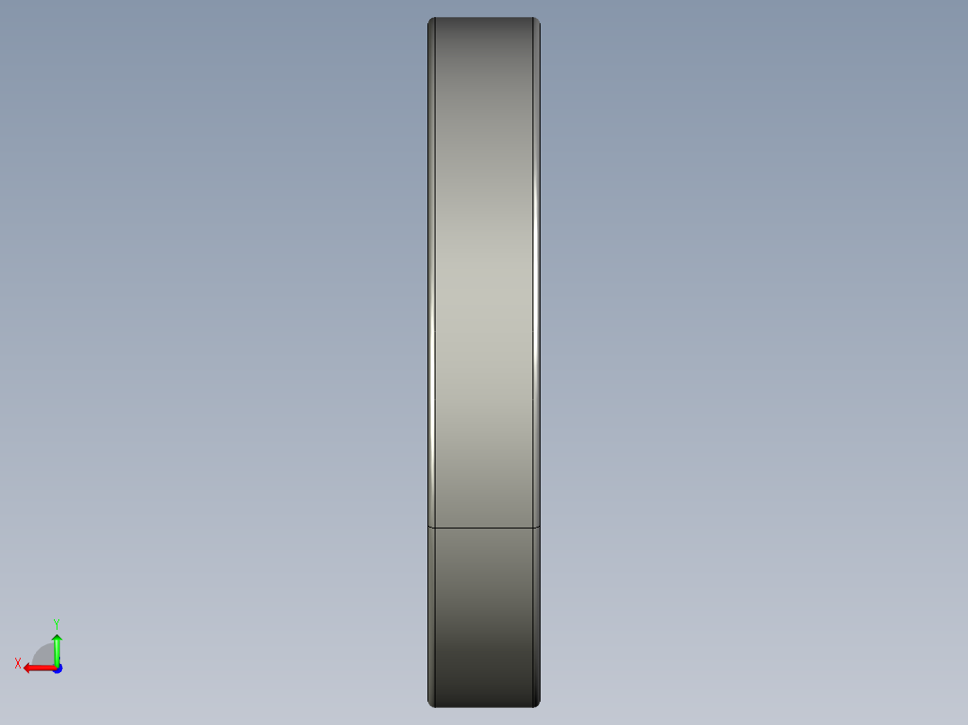 深沟球轴承6244后视图