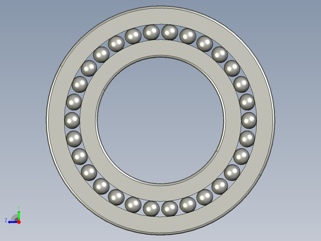 深沟球轴承6244右视图