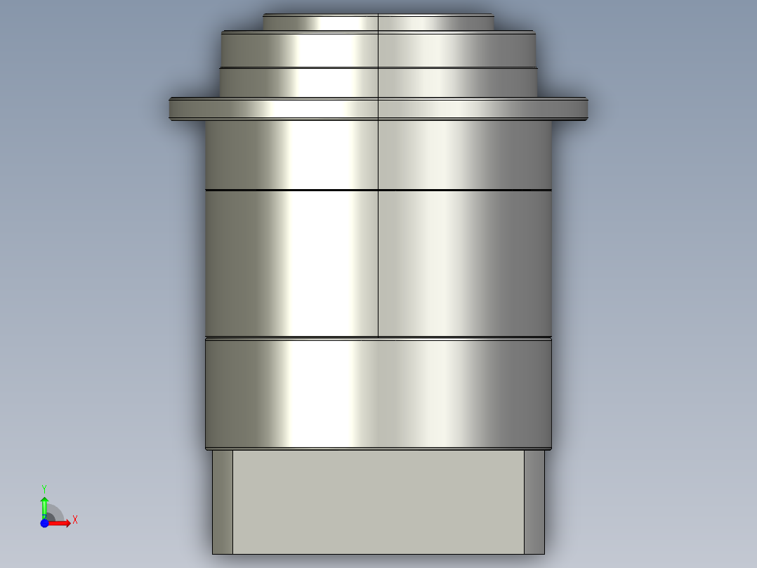 斜齿PHF110-L2 19-70-90-M6.STEP前视图