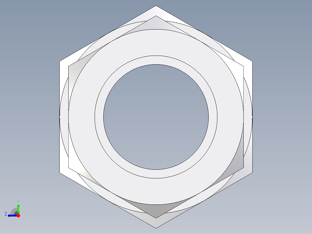 卡套式工业通用硬管接头EO_Swivel_connector_GAI35ZLRCF右视图