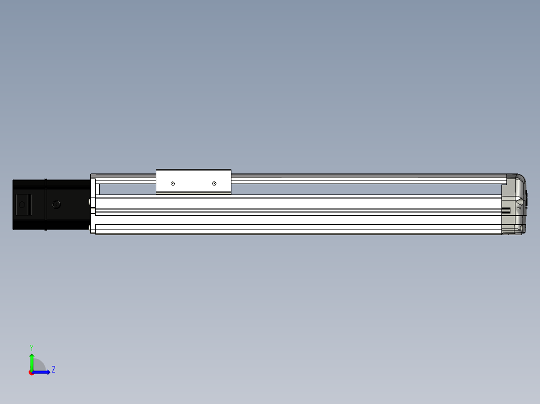 Toyo东佑达直线模组-ETH13-300-BC-M20-C4反左视图