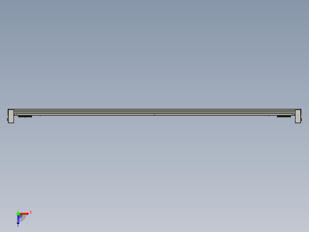 威洛博双电机滑台-VBC14S2-L50-S2800-BU-P40-C6俯视图
