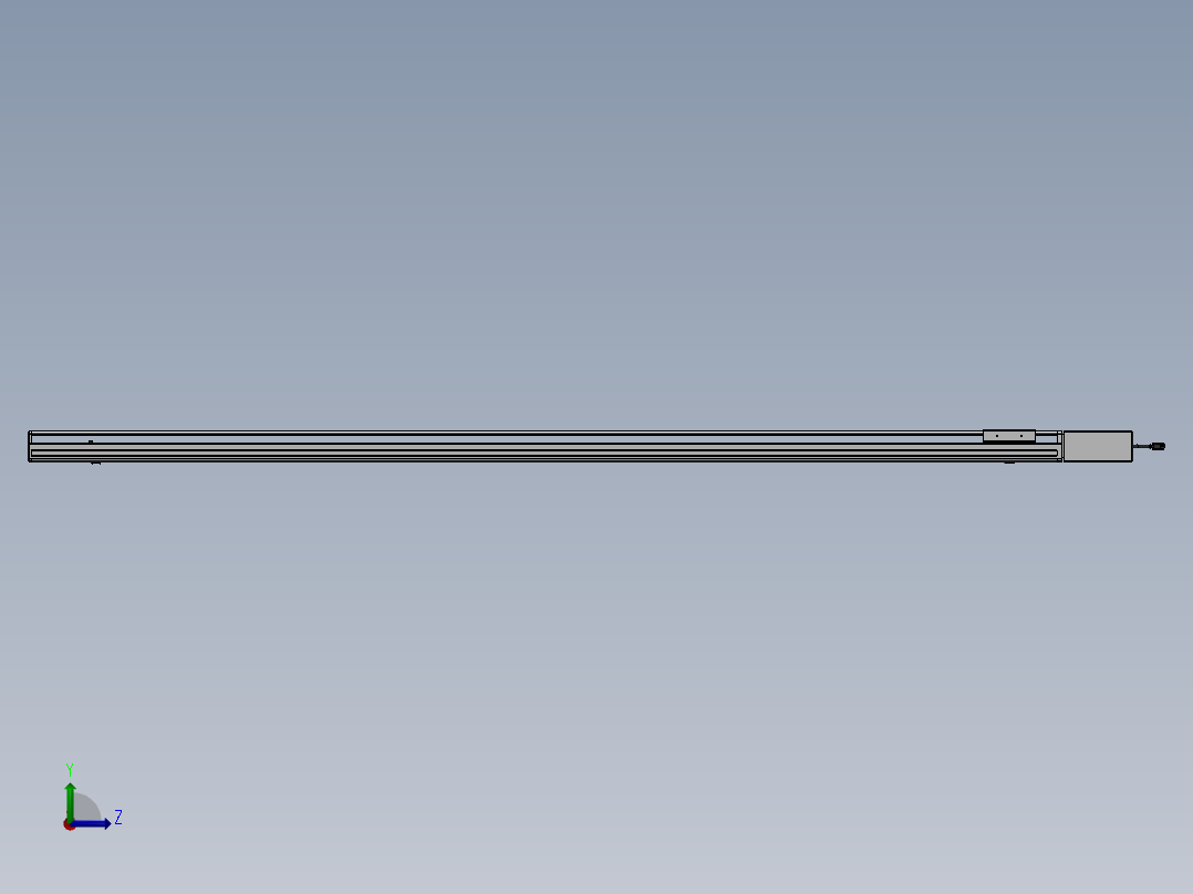 精密模组MT100-L78-1900-L-M10-C4左视图