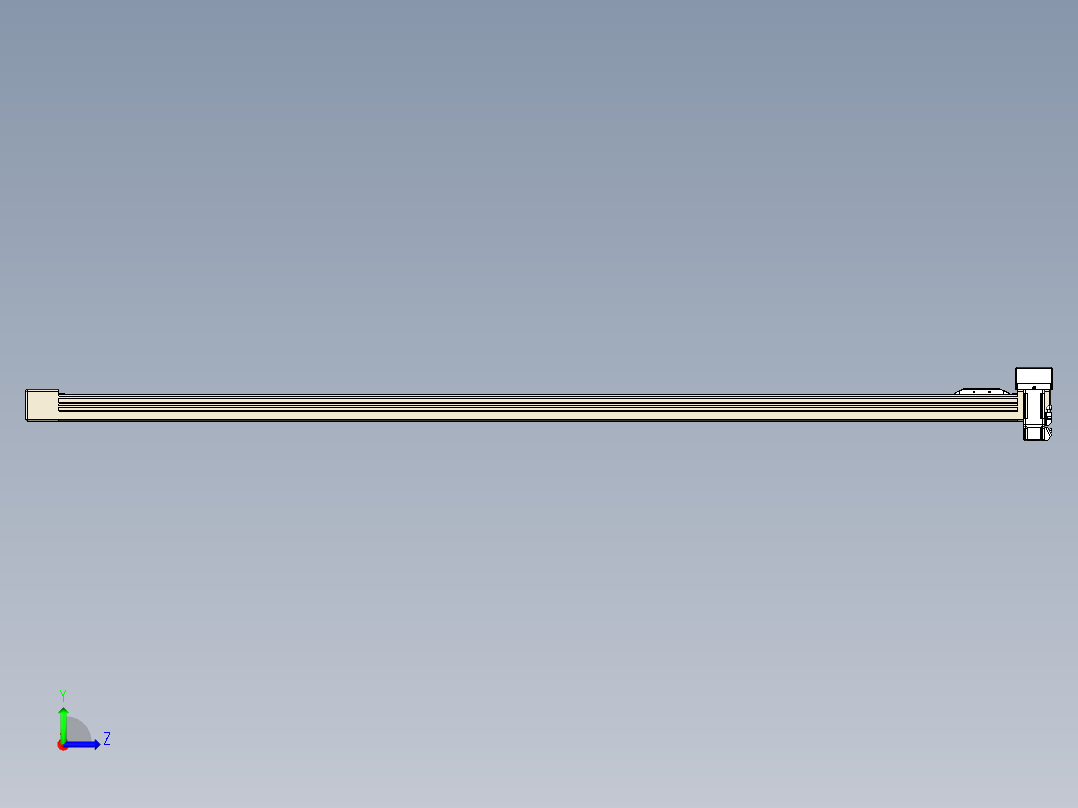 同步带全封闭直线模组TPA-HCB-65S-90-L1600-ML-C-P10-N3左视图