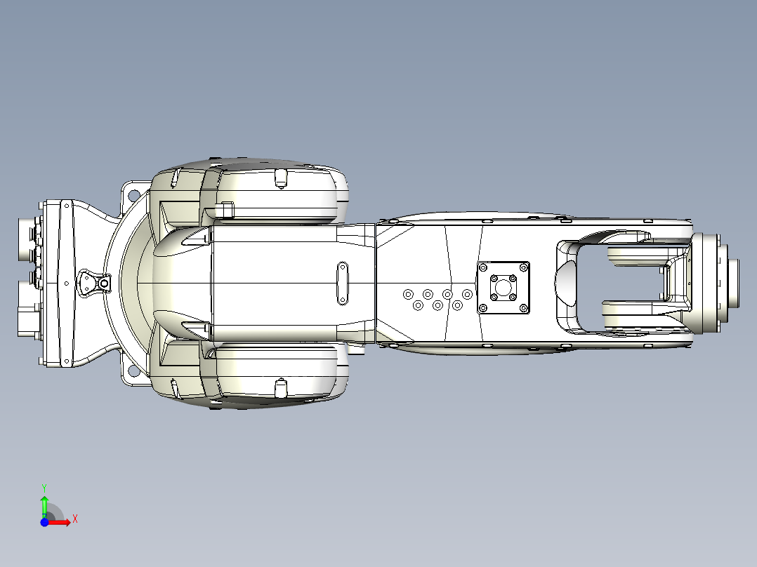 那智机器人nachi mz07 6axis industrial robot前视图