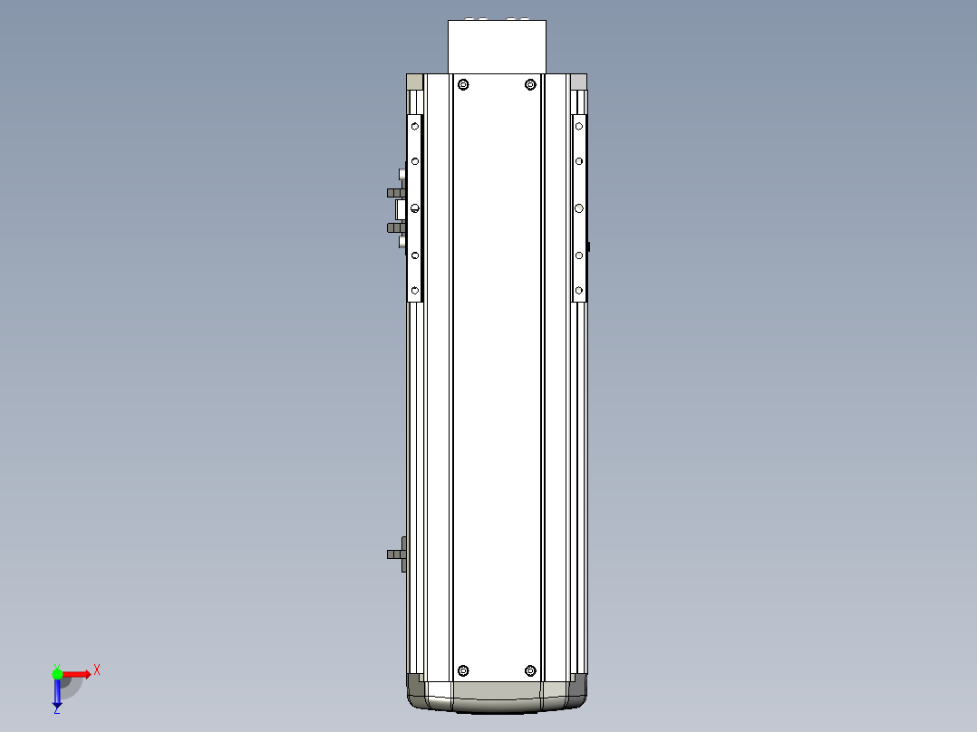 Toyo东佑达直线模组-ETH14-250-BM-200W+煞車俯视图
