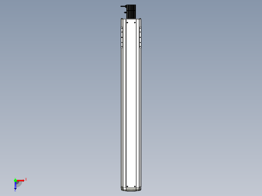 Toyo东佑达直线模组-ETH14-900-BC-200W-A2俯视图