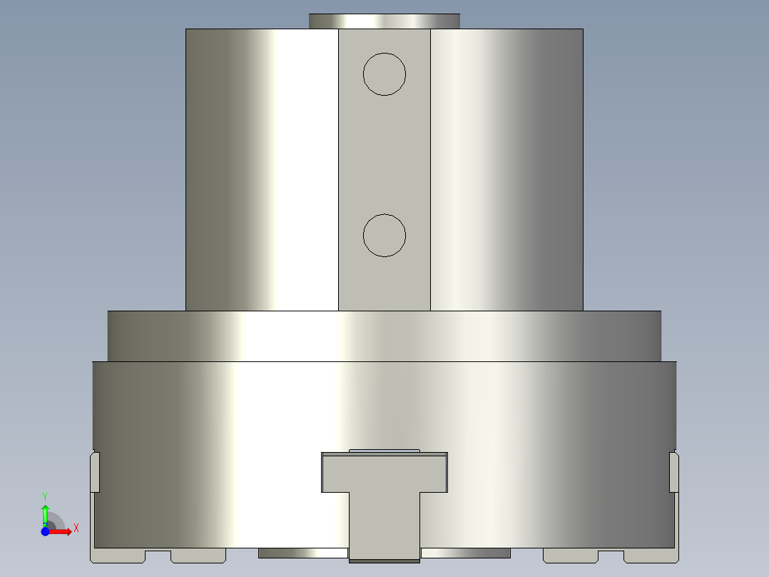 普通气爪PH02-60C前视图