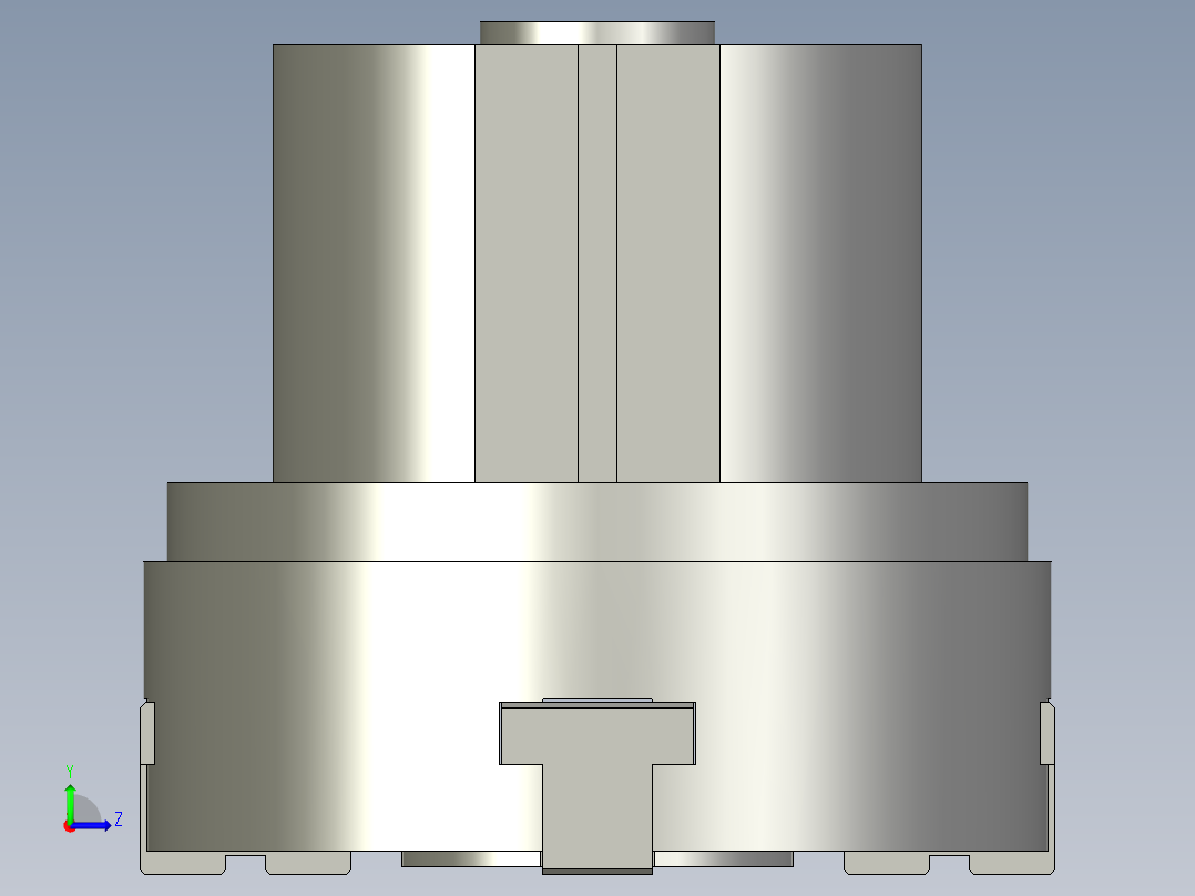 普通气爪PH02-60C左视图