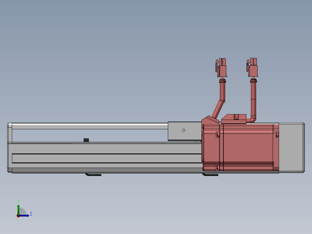 精密模组MY100-T10-150L-BR-P20B-C4-C左视图
