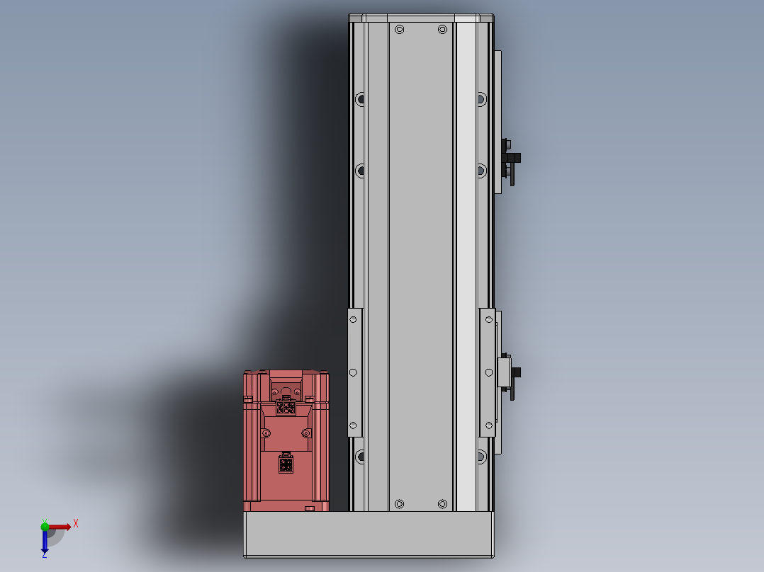 精密模组MY100-T10-150L-BR-P20B-C4-C俯视图