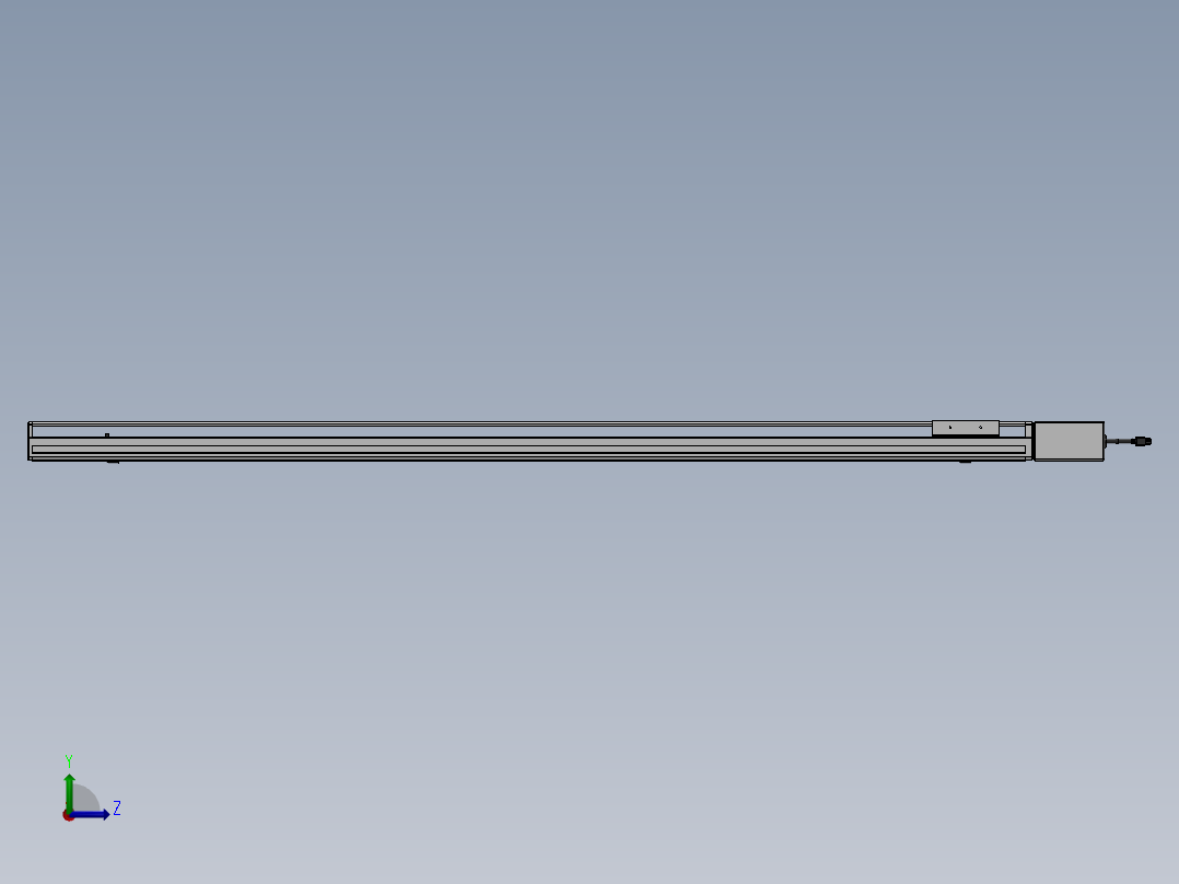 精密模组MT100-L78-1400-L-M10-C4左视图