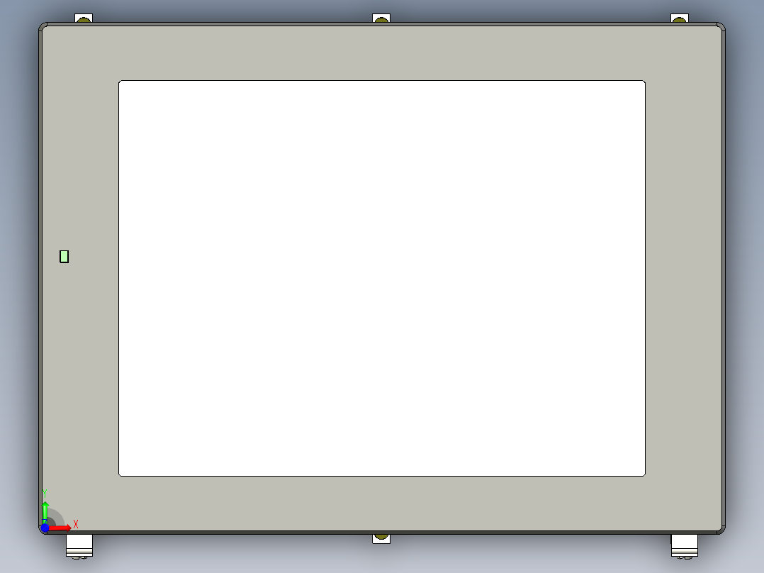基恩士VT3-X15_kc图纸模型前视图