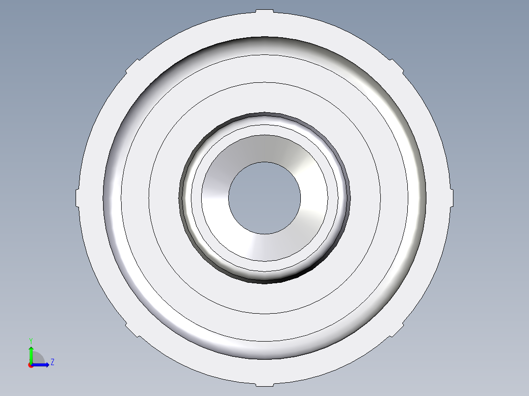 CA46系列-24°轻型直头左视图