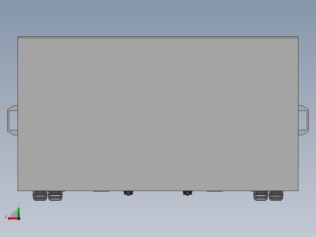 AGV智能车设计后视图