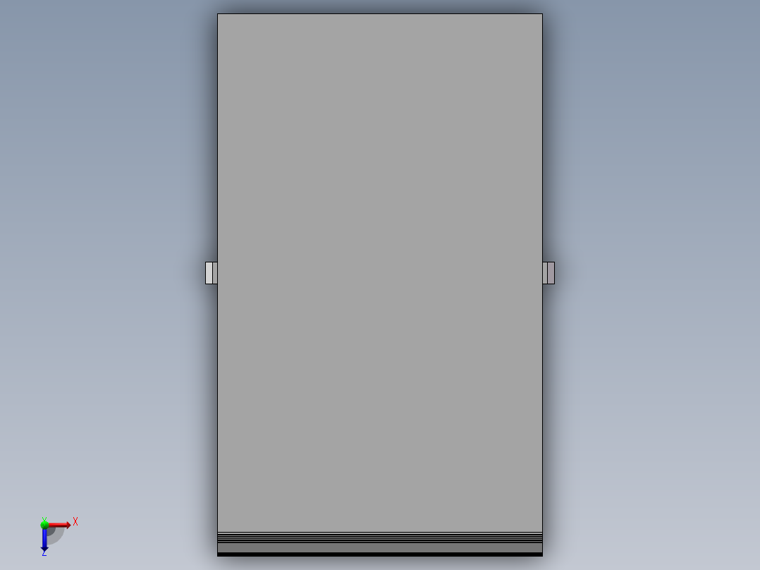 AGV智能车设计俯视图