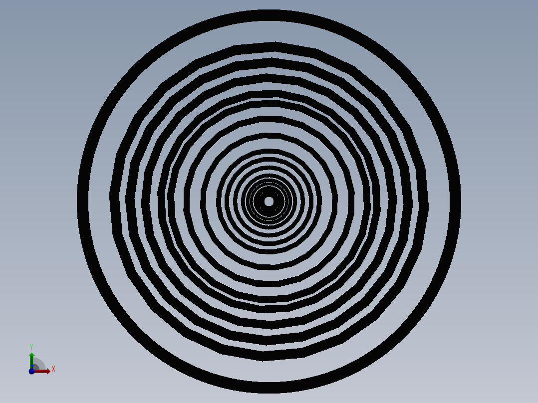 管件接头、螺纹接头、三通(50)前视图