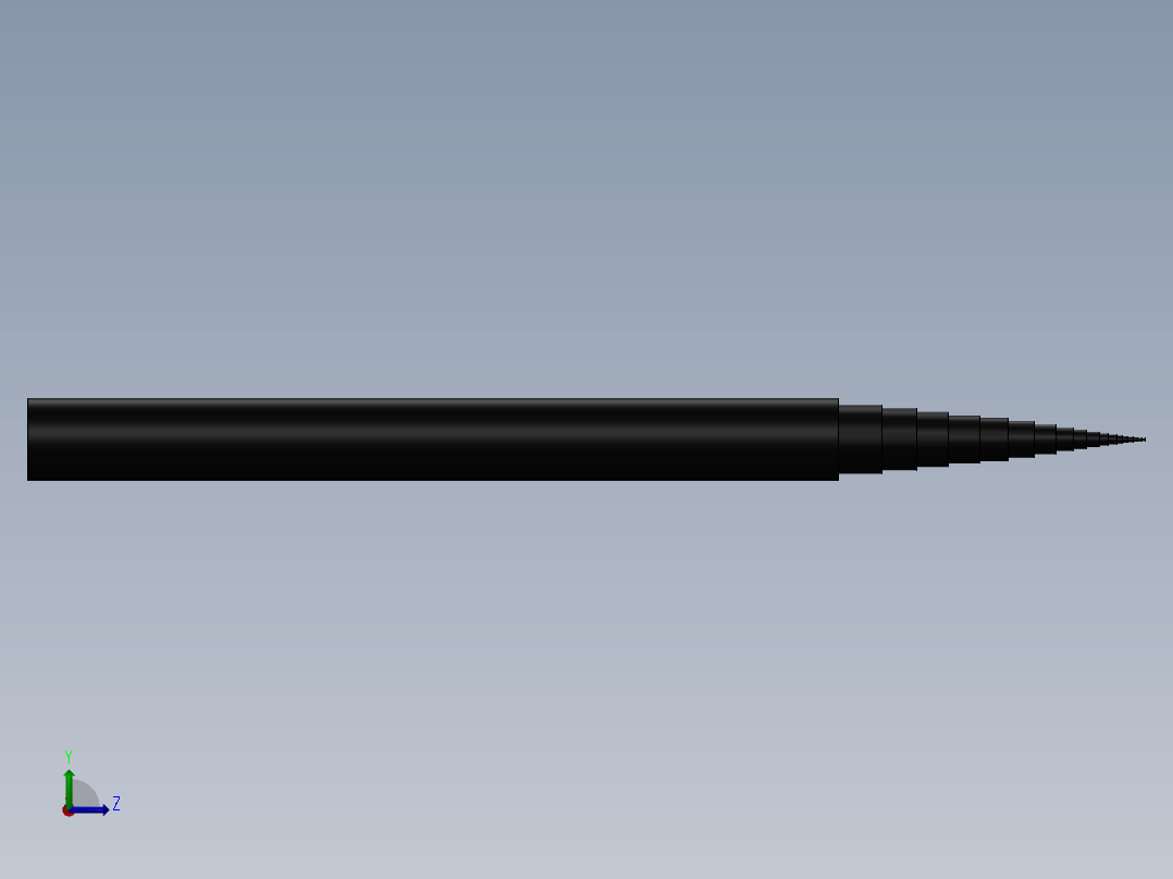 管件接头、螺纹接头、三通(50)左视图
