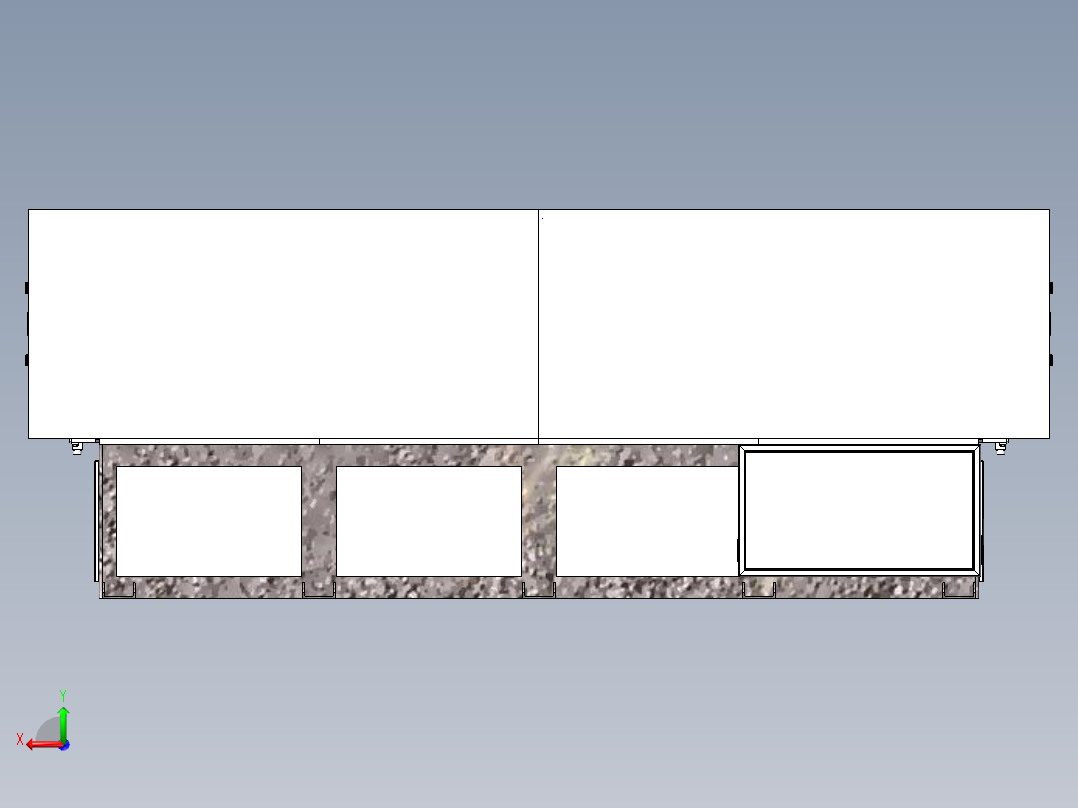 双工位深孔钻sw18可编辑后视图