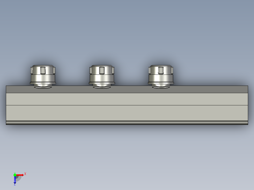 基恩士SJ-M030_head_kc图纸模型俯视图