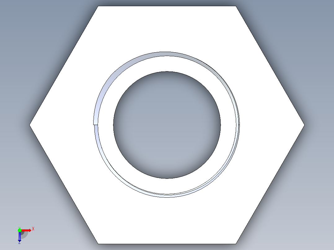 CPVC管件18-Sch80_ReducerBushing_MPTxFPT_9839-211_1.5in x 1in俯视图