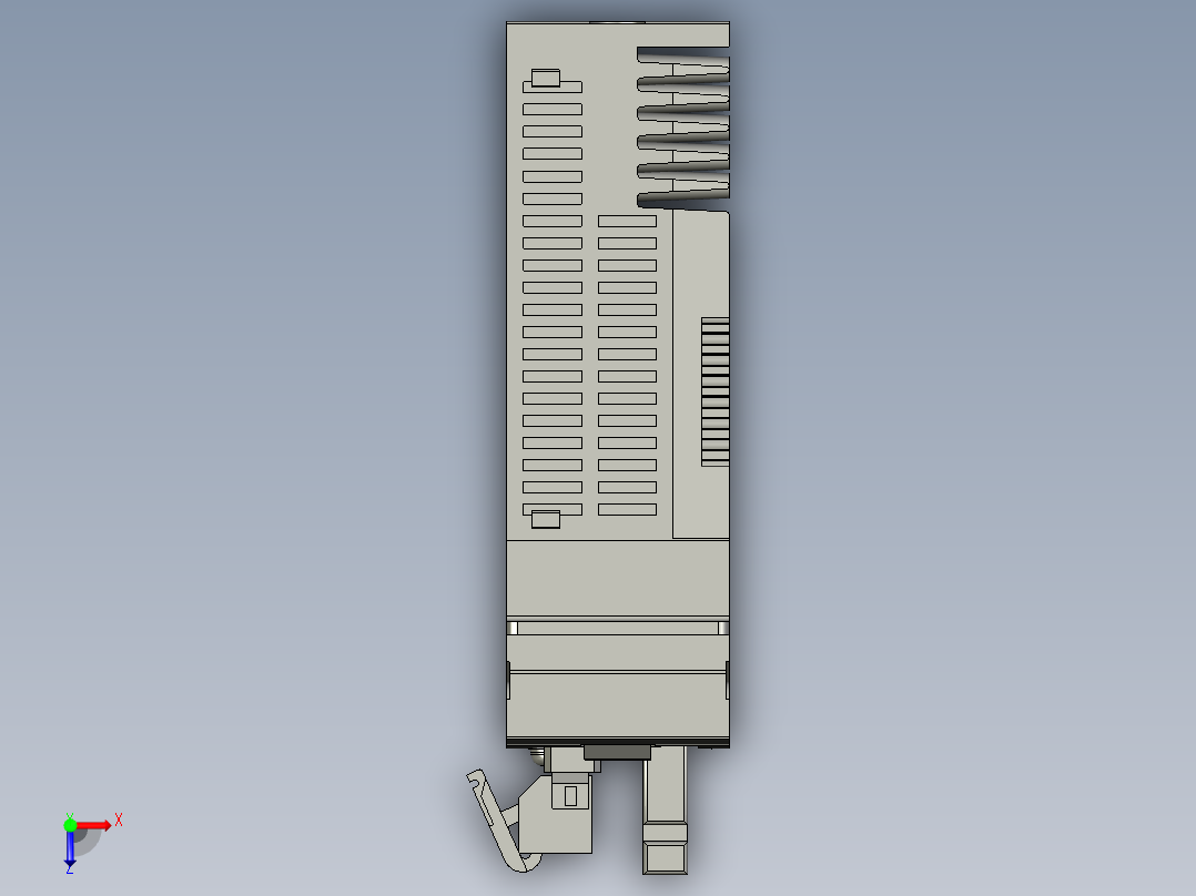 MADKT1105E伺服控制器俯视图