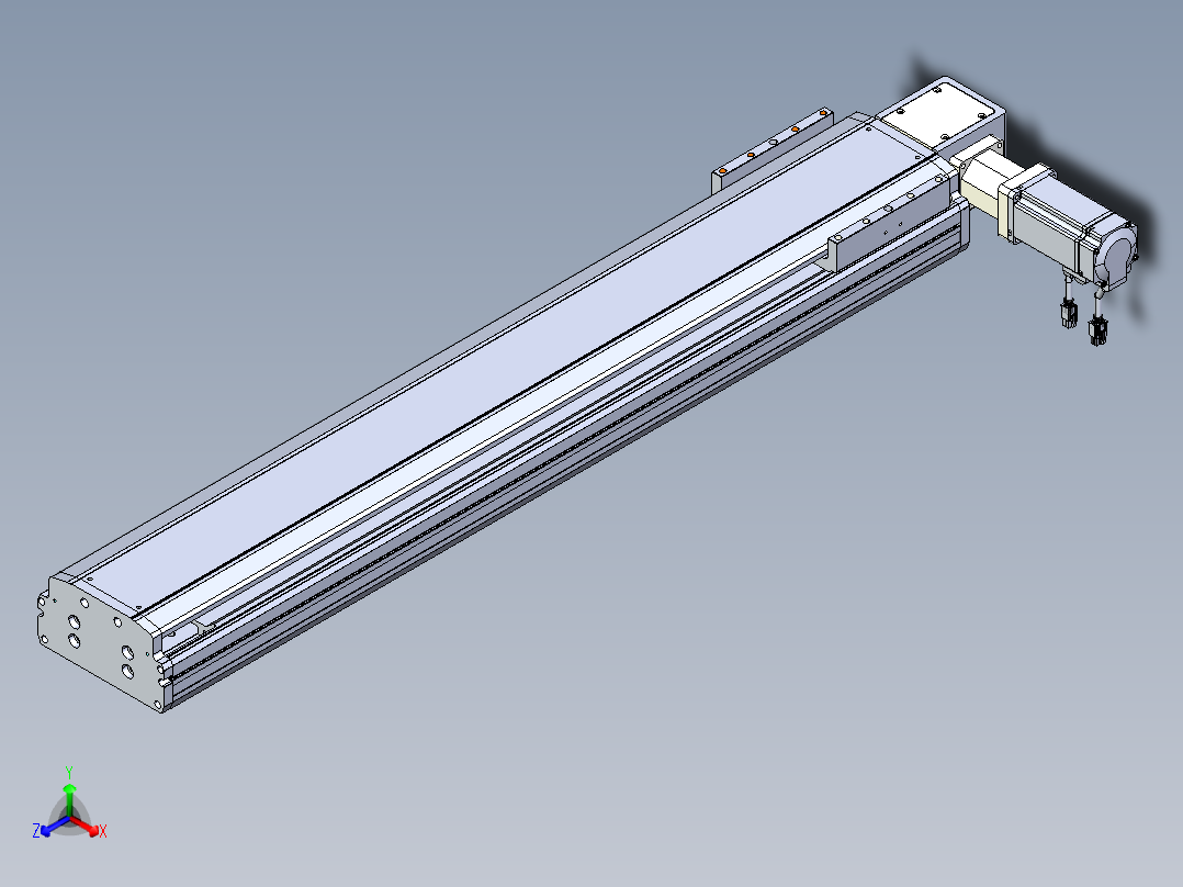 东锦同步带传动-直线滑台模组DH170B-L150-S800-BL-P400W-C3