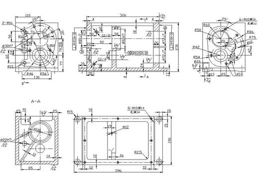 汽车变速箱端面钻孔专用机床设计【自动】【左端面5-M10孔】【7张CAD图纸】