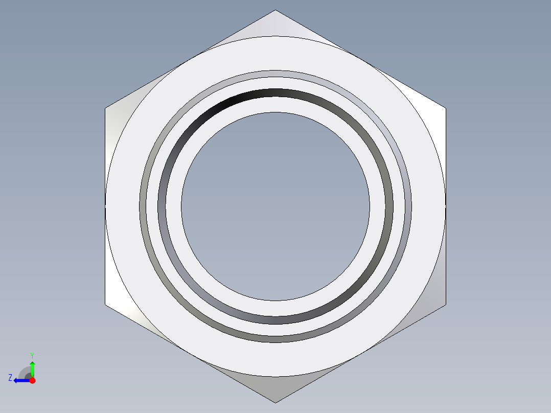 卡套式工业通用硬管接头EO_Bulkhead_union_SV42LOMDCF右视图