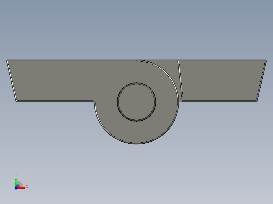 鋁合金蝶型鉸鏈(A)5570-3D多系列多零件图纸模型前视图
