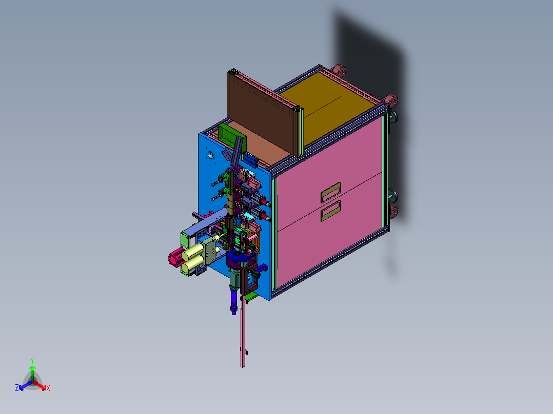VGA串口接头打螺丝机