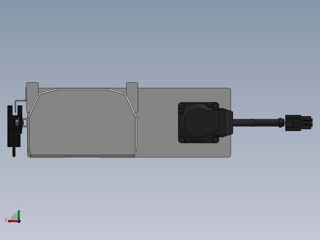 精密模组MY120-T10-700L-BR-P10B-C4-C后视图