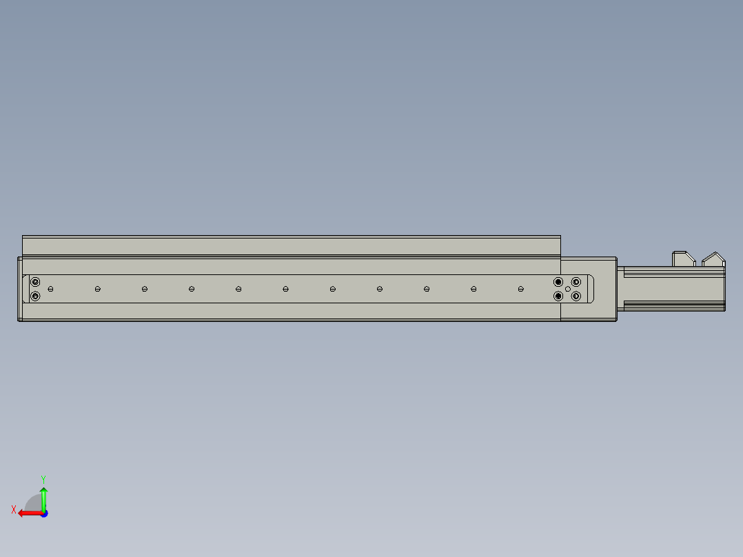 VF丝杆传动-一般环境VT5-L10-C-S320-BC-P10-C4后视图