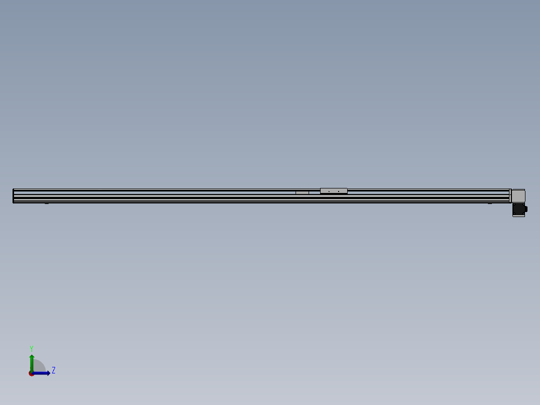 精密模组MT140-L110-2300-RD-M40-C4左视图