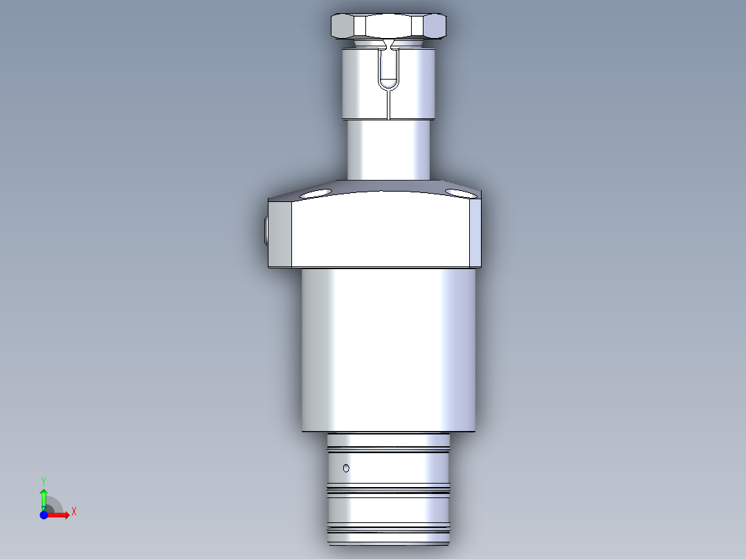 KOSMEKLHA0750-GRM多系列多零件图纸模型前视图