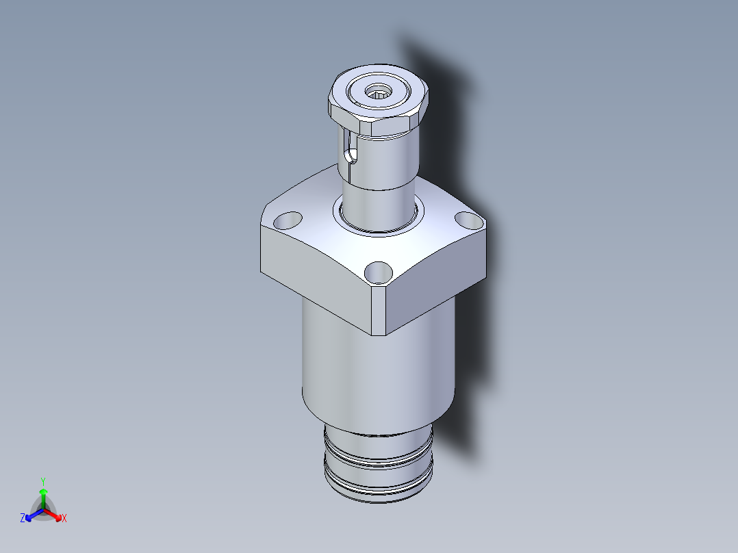 KOSMEKLHA0750-GRM多系列多零件图纸模型正等轴测图