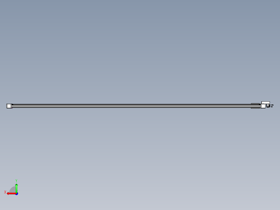 威洛博LB.GB同步带传动--欧规系列GB8-L96-S5200-BR-P40后视图