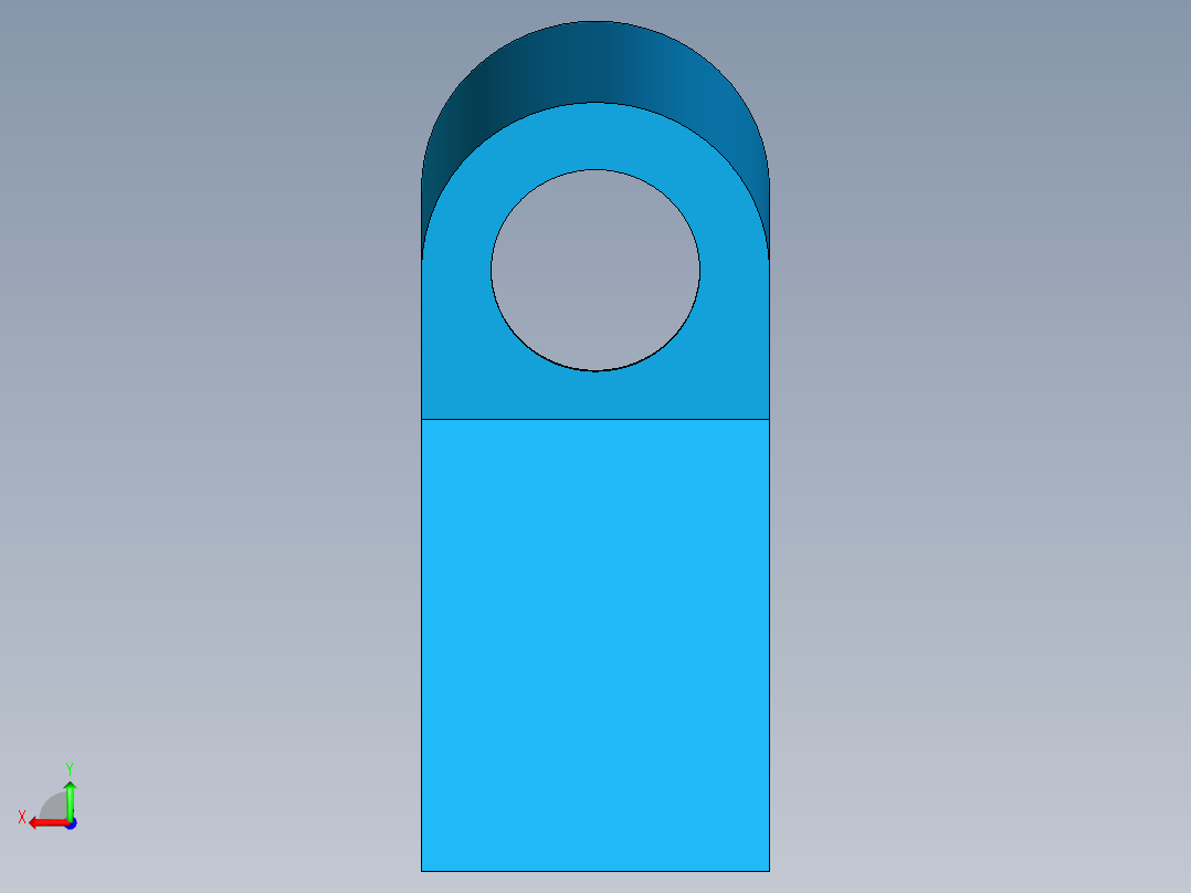 高能行星式球磨机模型三维后视图