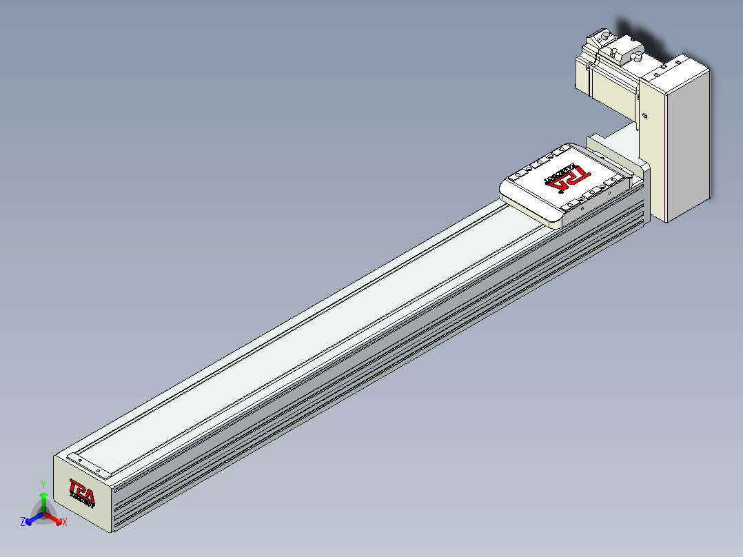 同步带全封闭直线模组TPA-HCB-85D-90-L600-LU-Y-P20-N3