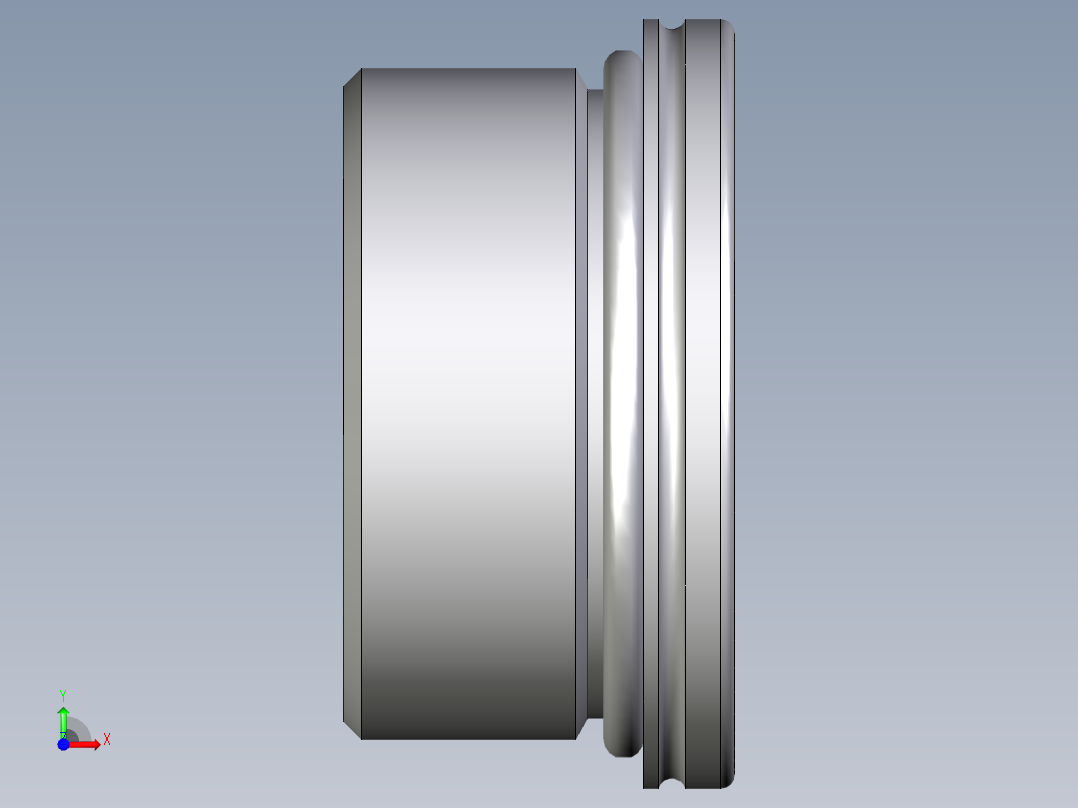 卡套式工业通用硬管接头EO_Blanking_plug_for_ports_VSTI48X2ORCF前视图