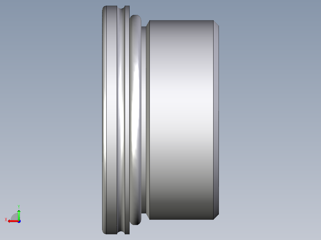 卡套式工业通用硬管接头EO_Blanking_plug_for_ports_VSTI48X2ORCF后视图