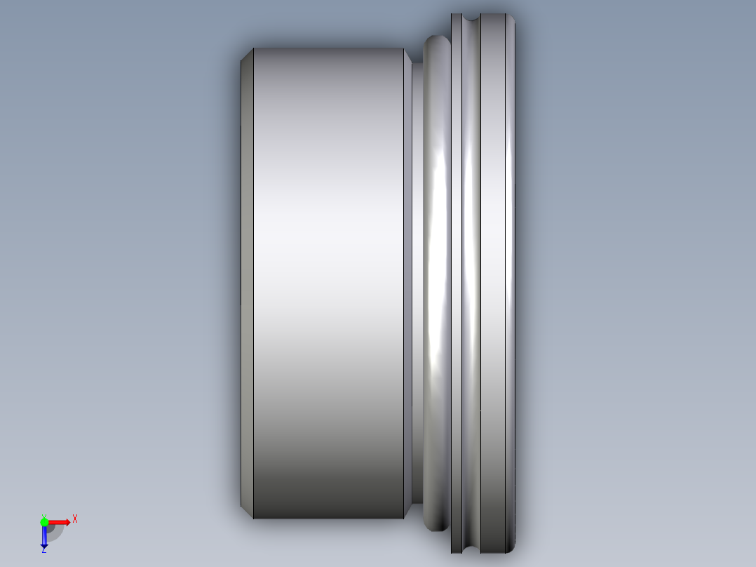 卡套式工业通用硬管接头EO_Blanking_plug_for_ports_VSTI48X2ORCF俯视图